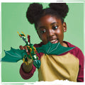 Lego Ninjago 71829 Lloyd's Green Forest Dragon Playset for Ages 6 & Up, close-up detail