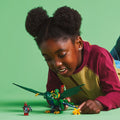 Lego Ninjago 71829 Lloyd's Green Forest Dragon Playset for Ages 6 & Up, alternate view
