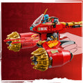 Lego Ninjago 71830 Kai's Mech Storm Rider Playset for Ages 7 and Up, close-up detail