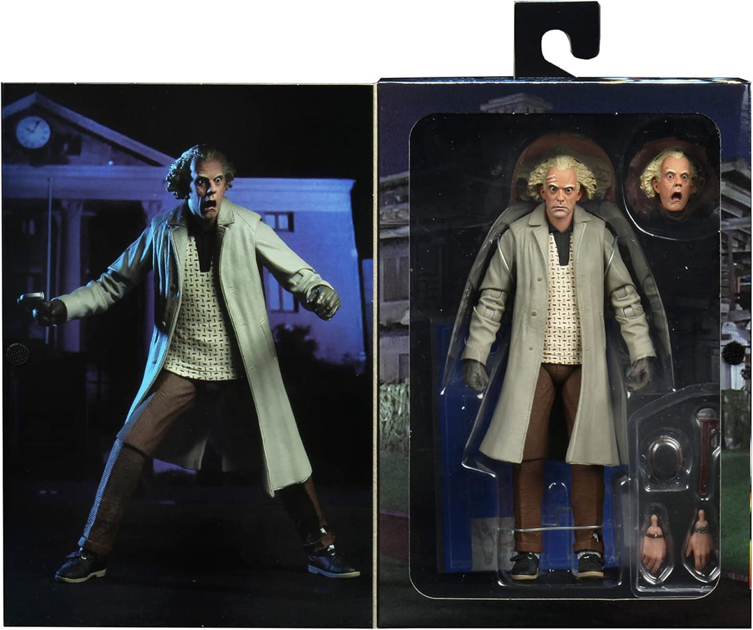 Back To The Future Doc Brown Part 1 / Ver 1 (1985) Ultimate 7" Scale Action Figure