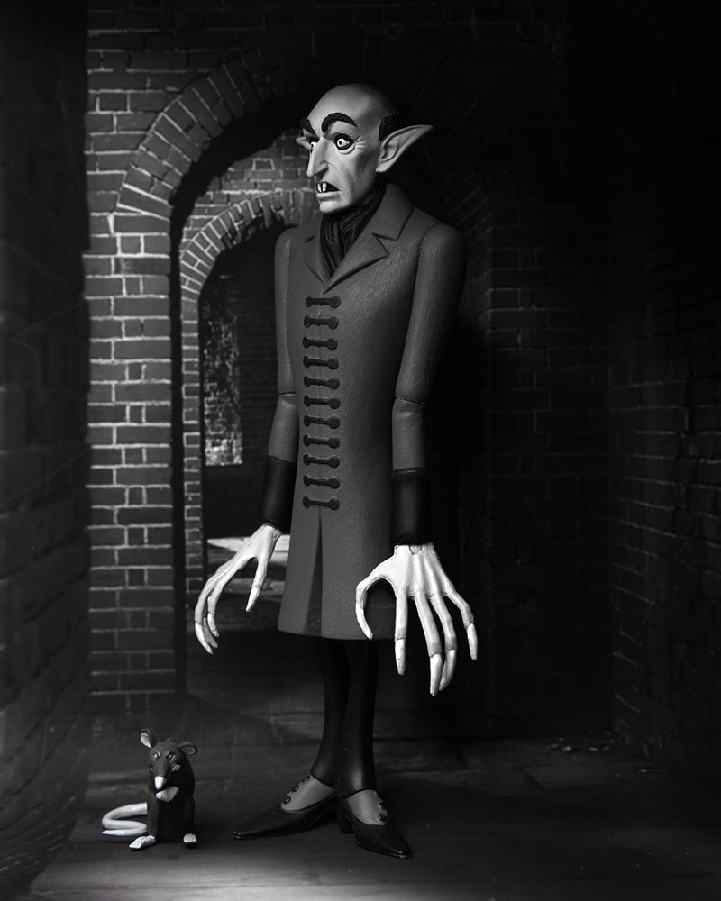 Nosferatu Count Orlok Silver Screen Edition Toony Terrors 6" Scale Action Figure (view 2)