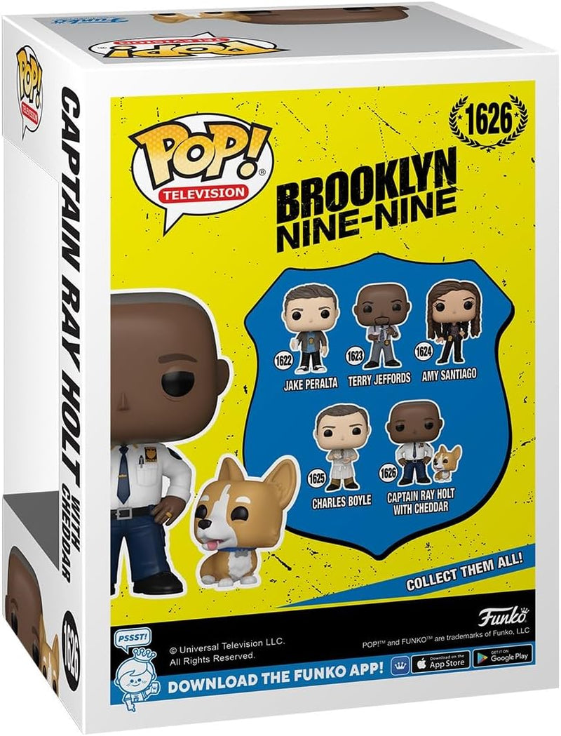 Captain Holt With Cheddar Brooklyn Nine-Nine Funko POP! Vinyl Figure