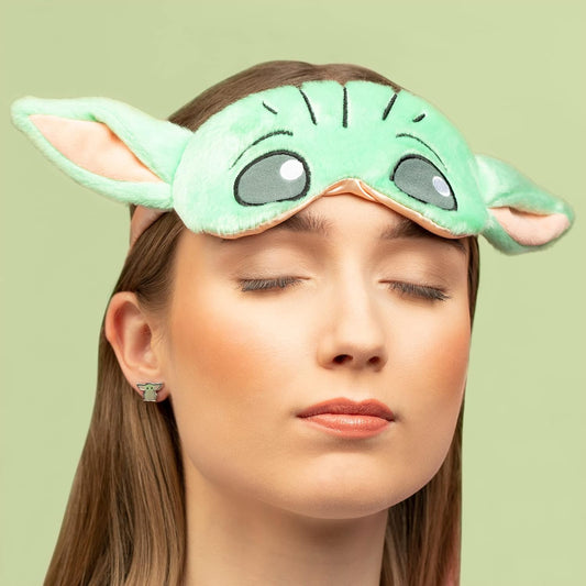 Disney Grogu The Child Green Sleep Mask - Image 2