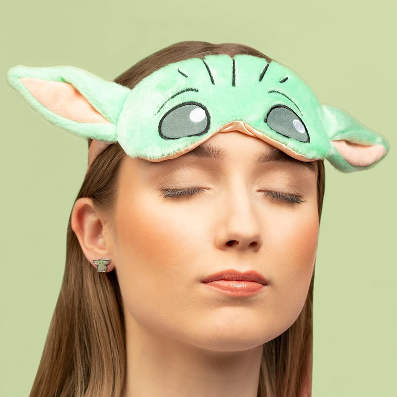 Disney Grogu The Child Green Sleep Mask - Image 2
