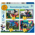 Room On The Broom Four In A Box (12, 16, 20, 24 Piece) Jigsaw Puzzle
