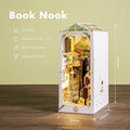 Sunshine Town 3D Book Nook Wooden Puzzle TGB02, side angle
