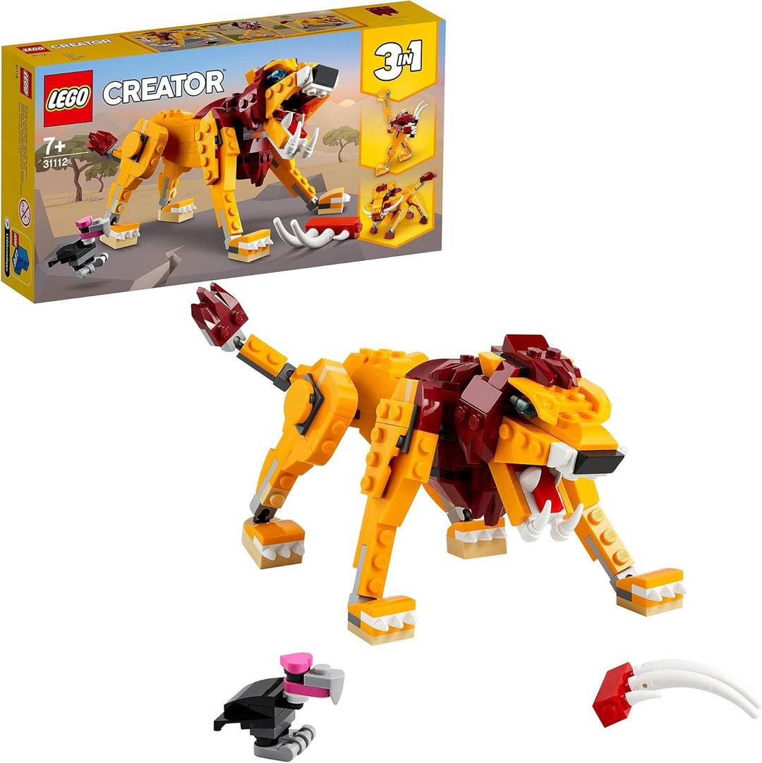 LEGO 31112 Creator 3 in 1 Wild Lion Set