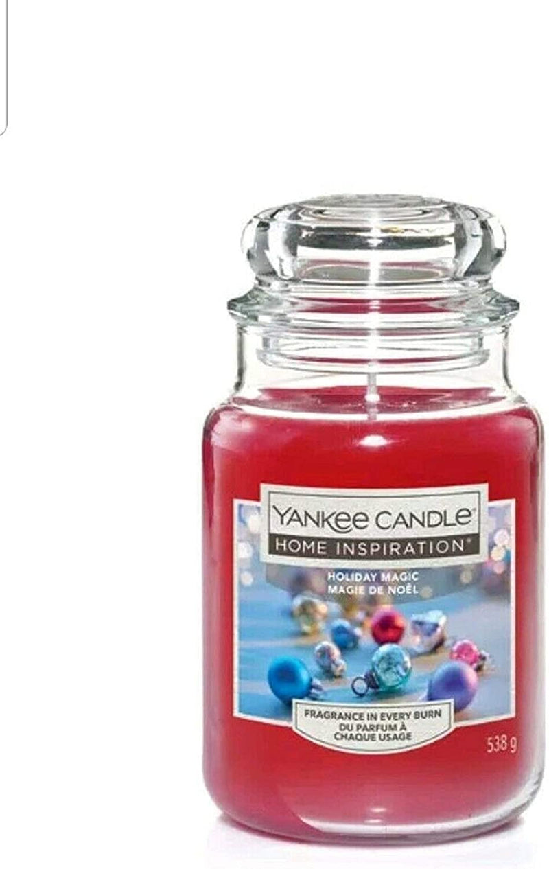 Yankee Candle Home Inspiration Holiday Magic 538 g collectible from hanrattycraftsgifts.co.uk
