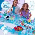 Zhu Zhu Aquarium Figure of 8 Starter Playset, in display