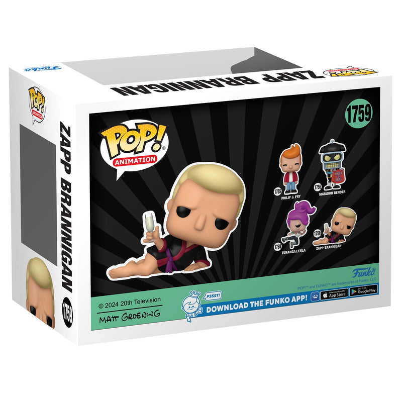 Funko Animation: Futurama (Zapp Brannigan), rear view