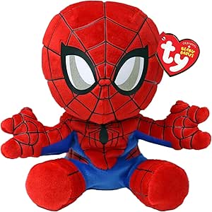 Ty Marvel Spiderman Beanie Babies Plush