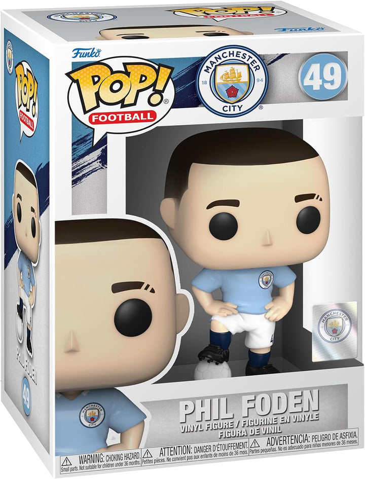 Phil Foden Manchester City FC Funko POP! Football Vinyl Figure
