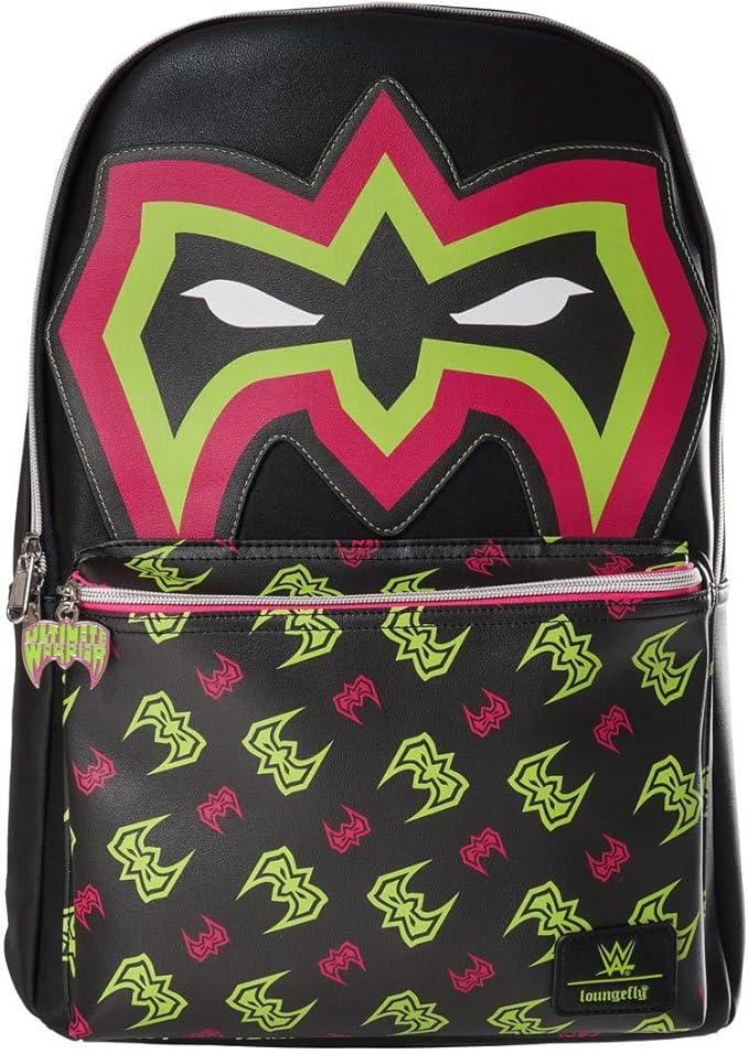 Loungefly WWE Ultimate Warrior Backpack, alternate view