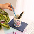 Alice in Wonderland Ceramic Pen Holder packaging view