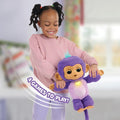 Fingerlings Care ‘n’ Cuddles Interactive Baby Monkey, close-up detail