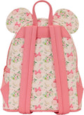 Loungefly - Disney Minnie Mouse Floral Mini Backpack side angle