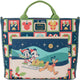 Loungefly - Disney Mickey & Minnie Holiday Convertible Tote Bag