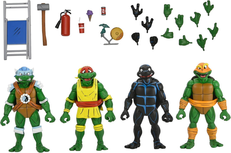 TMNT Comic Stump Wrestling Turtles (Archie Comics) 7" Scale Action Figure 4-Pack Teenage Mutant Ninja Turtles (view 3)