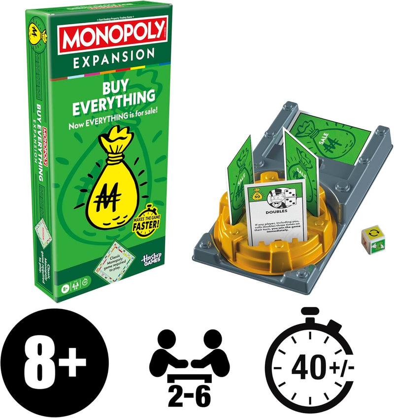 Monopoly Classic & Expansions, rear view