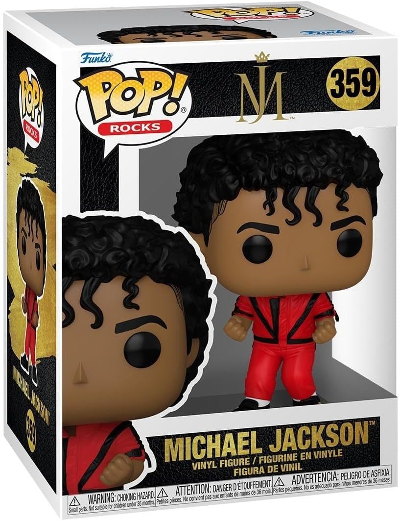 Michael Jackson MJ Thriller Rocks Funko POP! Vinyl Figure