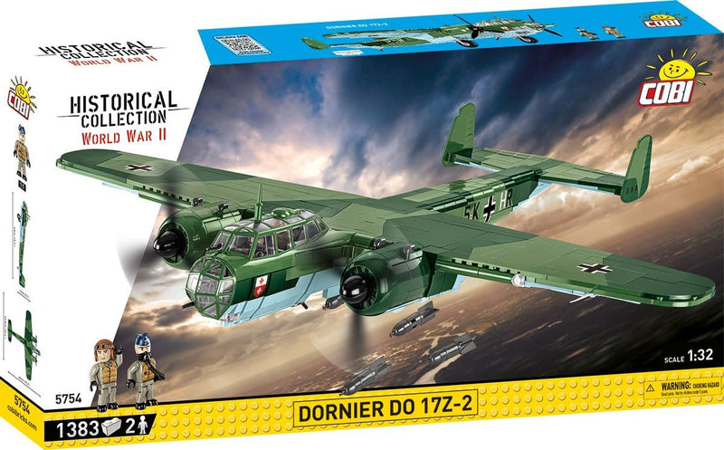 Cobi 5754 World War II Dornier DO17 1383 pcs