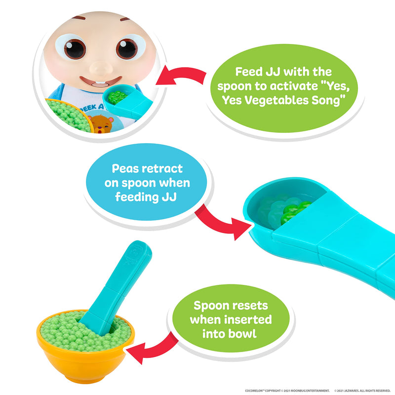 Cocomelon Deluxe Interactive JJ Doll (image 5 of 9)
