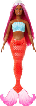 Barbie Mermaid Doll (Red Tail & Pink Hair) - Image 4
