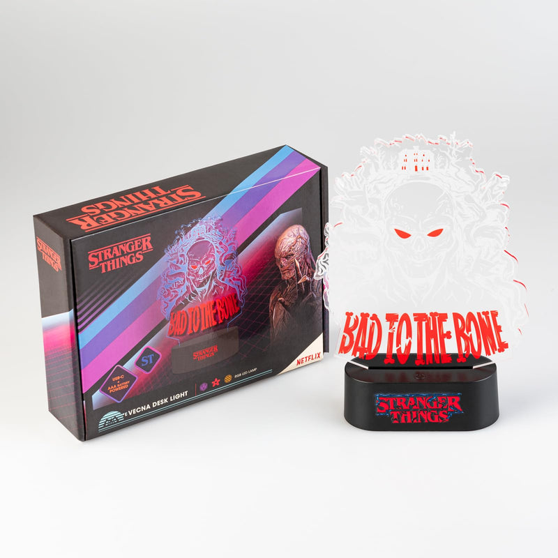 Stranger Things Bad to the Bone LED Table Lamp view 3