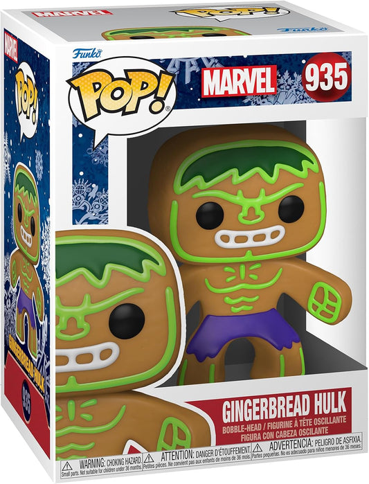 Gingerbread Hulk Marvel Holiday Funko Pop! Vinyl Figure #935