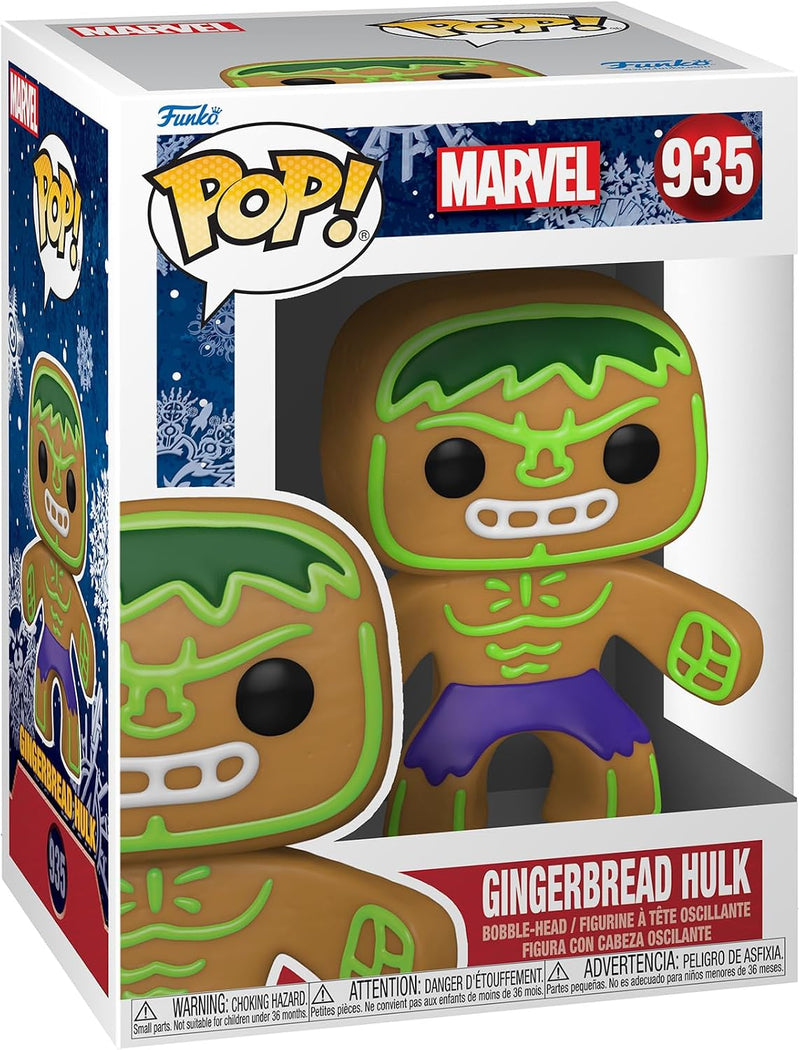 Gingerbread Hulk Marvel Holiday Funko Pop! Vinyl Figure #935