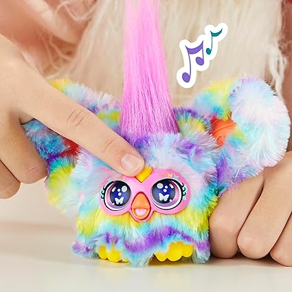 Furby Furblets Mini Plush, close-up detail
