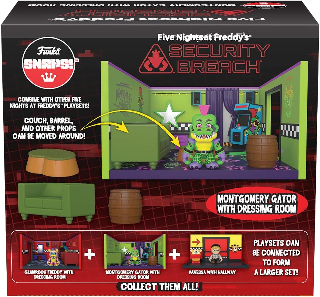 Funko Five Nights At Freddy's (FNAF) Snap: RR Playset Gator's Room