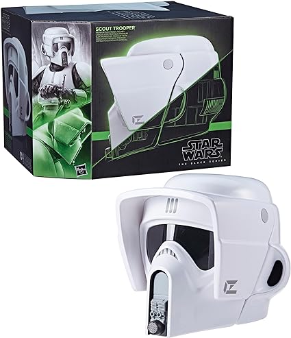 Star Wars The Black Series Scout Trooper Premium Electronic Helmet - Image 3