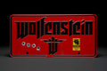 Doctor Collector Wolfenstein 'The New Colossus' Metal Sign, side angle
