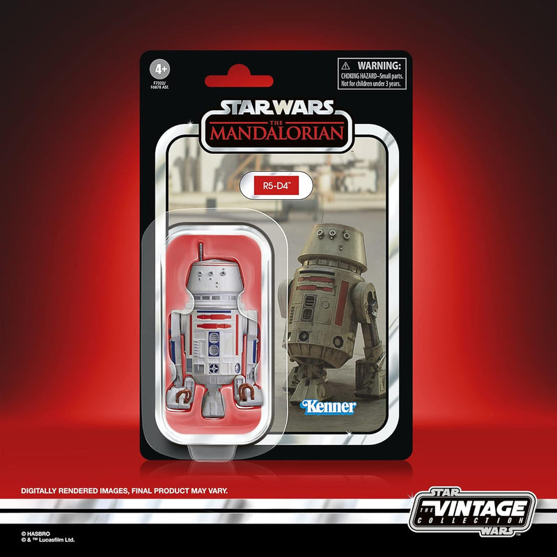 Star Wars The Vintage Collection R5-D4 Astromech Droid, packaging shot