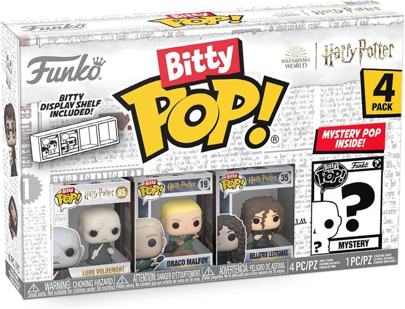 Funko Bitty Pop: Harry Potter Multipack Series 1 - Choose Your Toy!, side angle