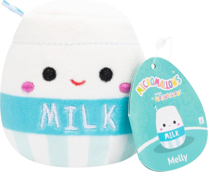 Squishmallows Original Micromallows 4-Pack (Clara Cupcake, Fifi Fox, Henry Turtle, Melly Milk Carton)