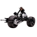 DC Multiverse Batpod with Catwoman The Dark Knight Rises Veh, side angle