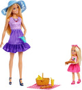 Barbie Malibu & Chelsea Family & Friends Dolls & Accessories Playset, side angle