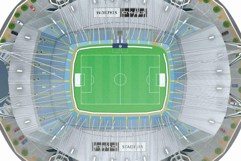 3D Stadium Puzzles Manchester City Etihad Stadium Puzzle - Image 4