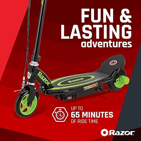 Razor PowerCore E90 Electric Scooter Black