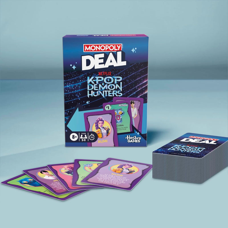 Monopoly Deal: KPop Demon Hunters Card Game
