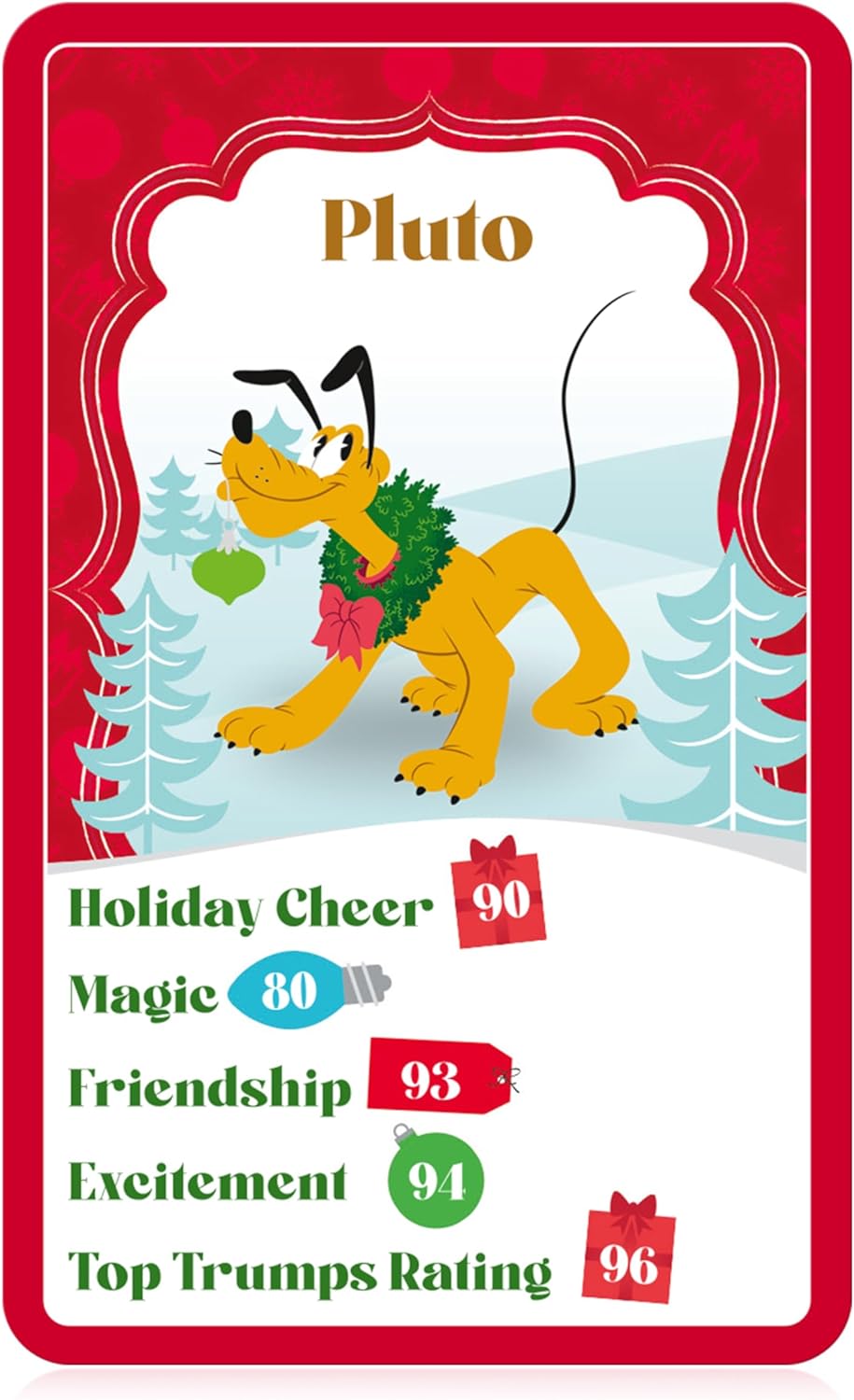 Top Trumps Specials Disney Christmas Card Game