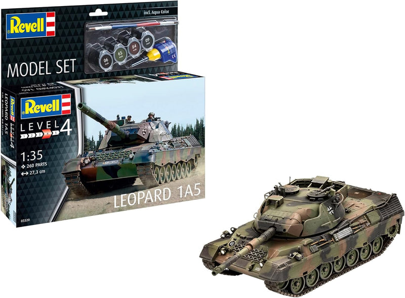 REVELL 63320 Leopard 1A5 1:35 Scale Model Set