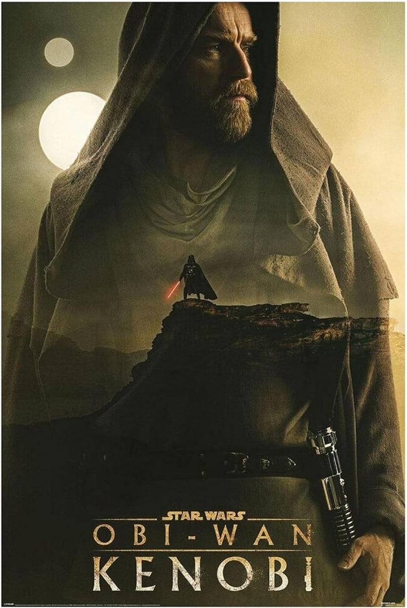 Obi-Wan Kenobi Star Wars Poster Set 40 x 50cm (4 Pack)