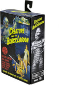 Creature from the Black Lagoon Black & White Ultimate 7" Scale Action Figure packaging view