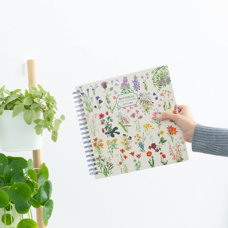 Wild Flowers 26x26cm 40 Pages Scrapbook Photo Album design detail