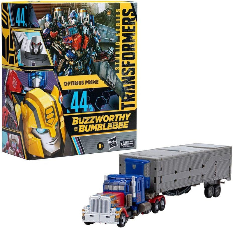 Optimus Prime Transformers Studio Series Buzzworthy Bumblebee Action Figure