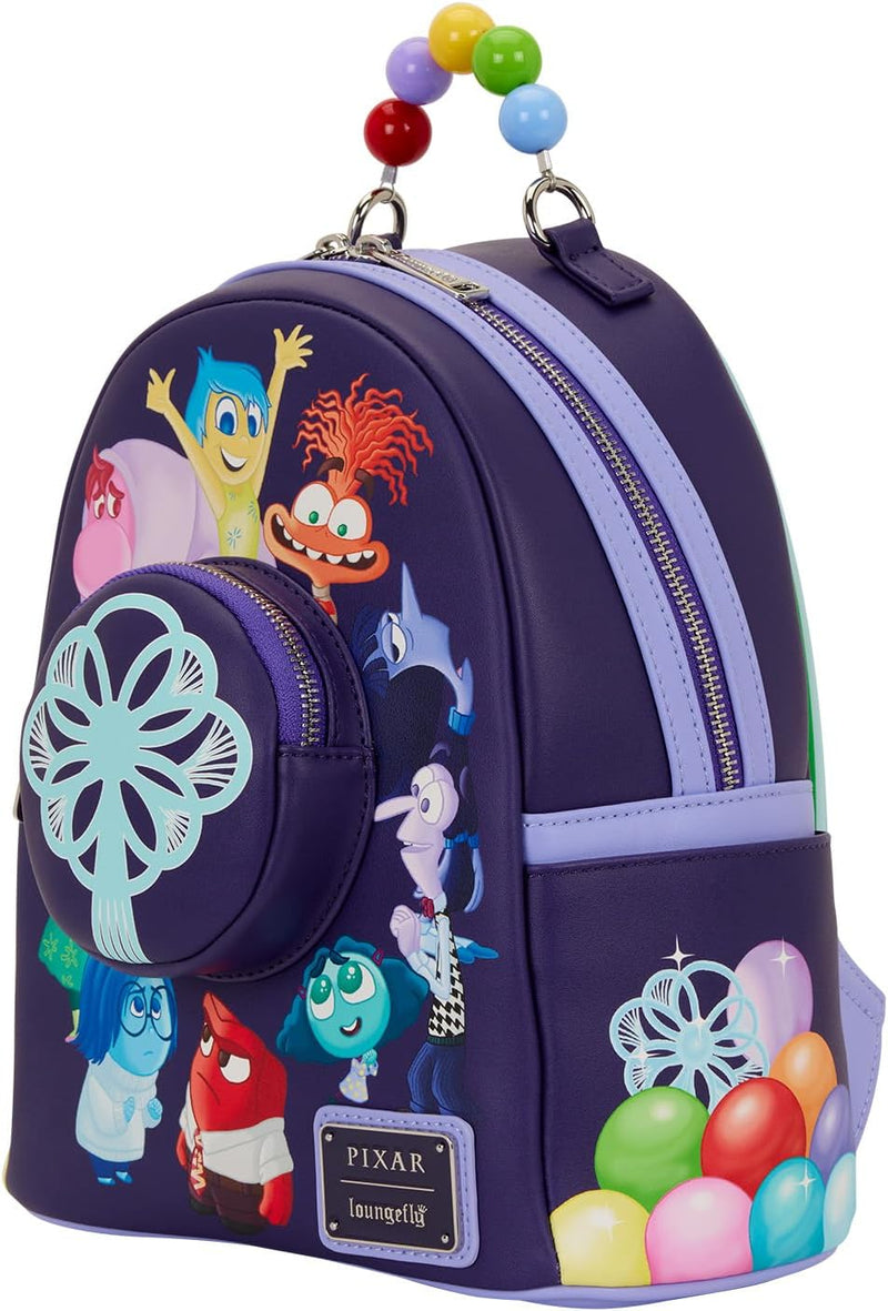 Loungefly - Disney Pixar Inside Out 2 Mini Backpack side angle