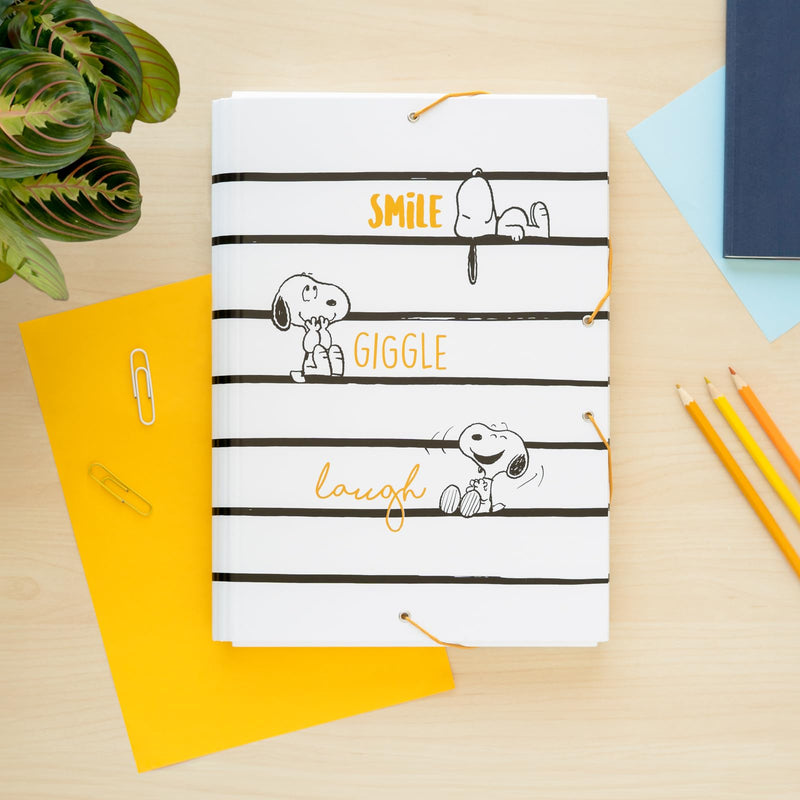 Snoopy Lazy Days File Folder side angle
